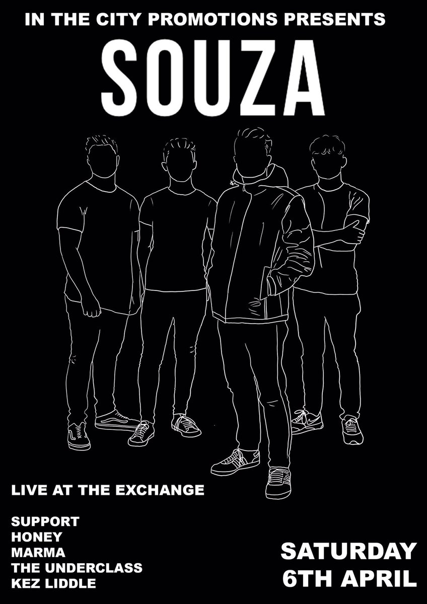 We are delighted to announce we are HEADLINING <a href="/exchangestoke/">THE EXCHANGE STOKE</a> on the 6th April. Tickets will be available soon, see you there x