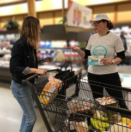 MarianoEvents's tweet photo. #Demos give shoppers more than just free samples; they tell the stories behind brands and their products. Thank you Vilma for explaining the incredible benefits of GoodBe #probiotic yogurt & #granola bars at last weekend's #Wegmans demo in #Lancaster PA! #GoodBe https://t.co/BbPqsqwIw1