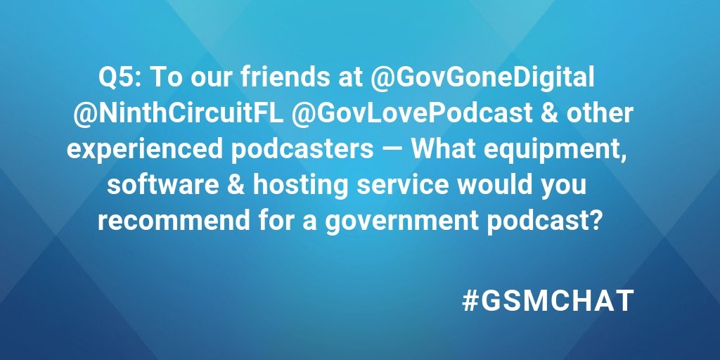Government Social Media® tweet media
