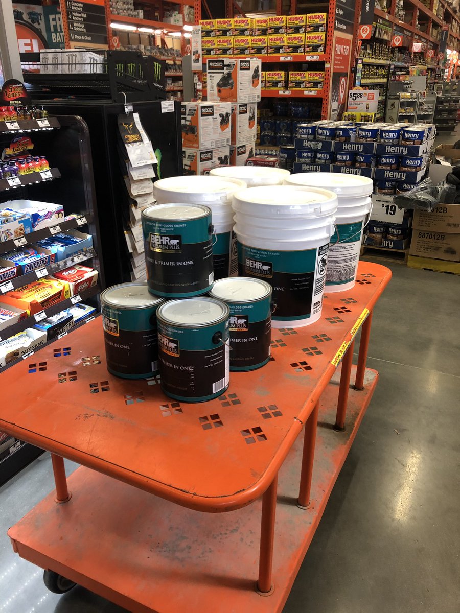 Nice little repeat order for one of my customers, at the Pomona store #6645. @BehrWestCobos <a href="/Specialty6645/">Specialty 6645</a> <a href="/HomeDepot/">The Home Depot</a>
