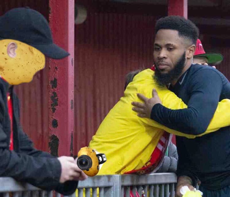 Tull1908's tweet photo. @Brad1Molloy @CritcDarren @360fisheye @TheFogcast1 @ilfordfc1881 @woodfordtownfc @ELRFootball Good to see a fine young photographer growing as one with his equipment Brad π₯πΈ #SpudMurphy @360fisheye https://t.co/7iSAjDO5AX