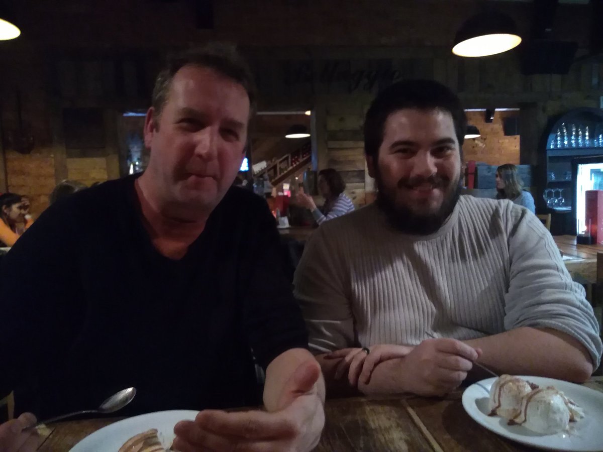 BUTVDemons's tweet image. Out for dinner with these demons. #Butterfox