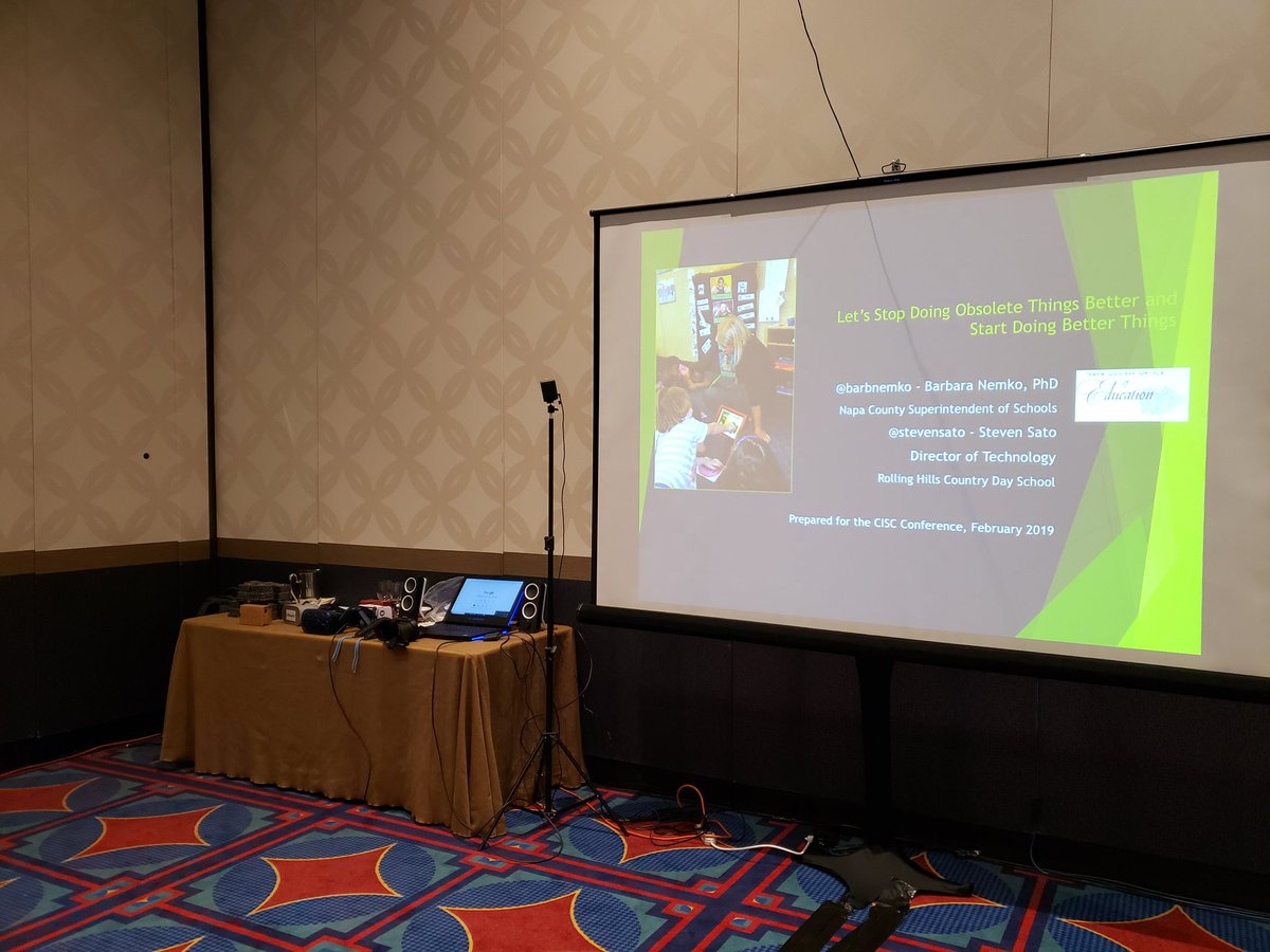 stevensato's tweet image. T Minus 10 minutes. #CISC2019 @CISCSymp