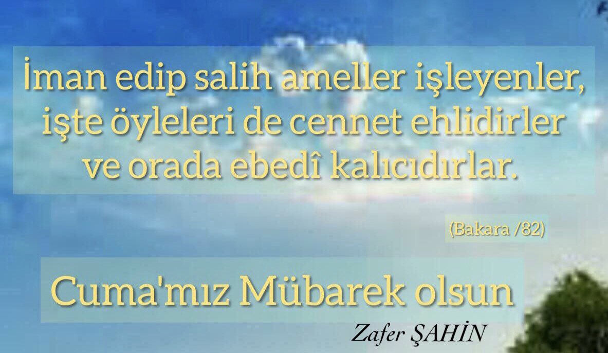 Hayırlı Cumalar