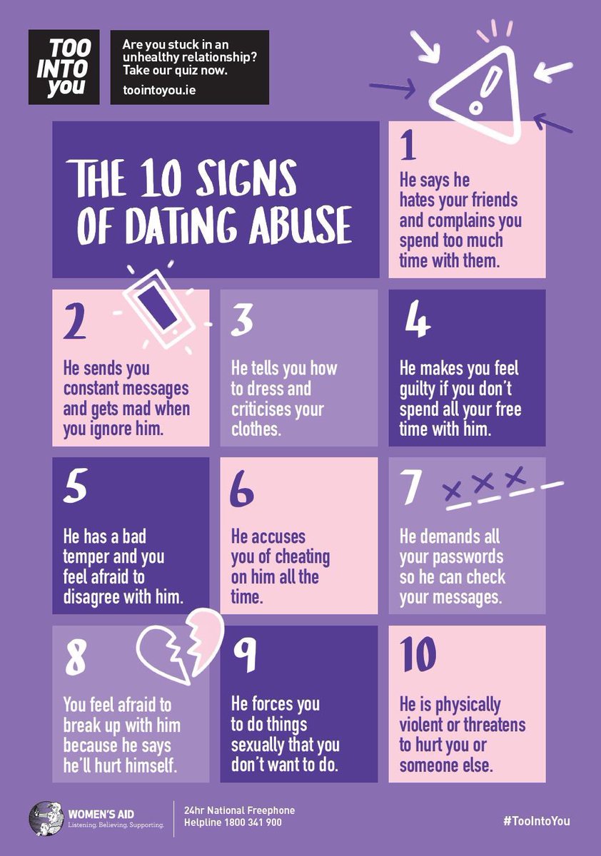 A relationship of bad in being signs 8 Signs