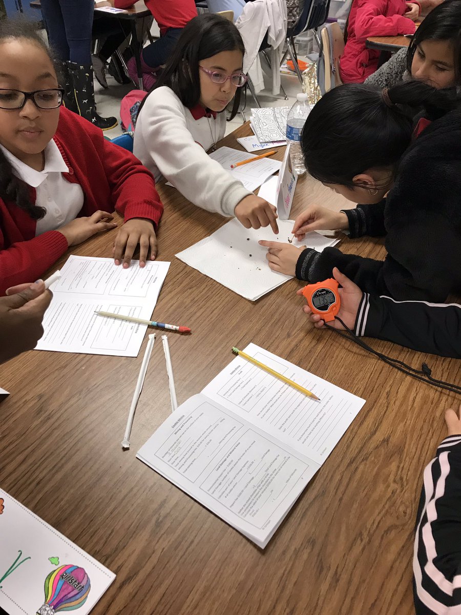 Chambers Girlstart girls use a chocolate chip cookie to model the process of coal mining and perform calculations to determine whether or not the worth of the mined coal deposits outweigh the cost to the environment. <a href="/ChambersCharger/">Chambers Elementary</a> <a href="/AliefScience/">Alief Science</a> <a href="/AliefISD/">Alief ISD</a> #aliefimission