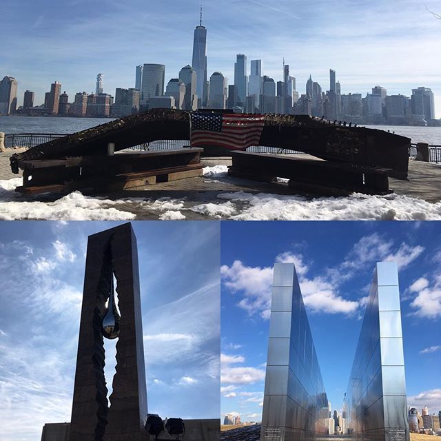 OliGuy's tweet photo. A stunning day visiting memorials &amp; paying respects. 
#911memorial #twitpic #newjersey #emptyskiesmemorial #emptyskies #teardropmemorial #manhattan #nyc #newyorkcity https://t.co/vBEuGifWVr https://t.co/fUyDAtrO1R