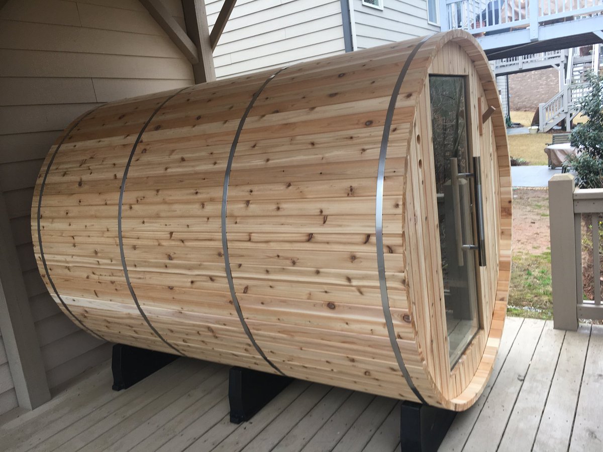 Sauna ready to go Have a look at this #Saunalife. Installed in one day. What do you have for us? #HandymanAtlanta