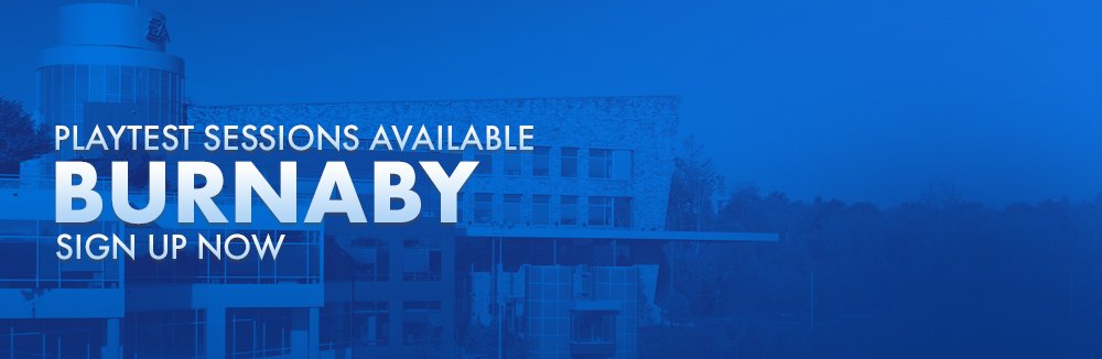 We have exciting new Playtests at EA Vancouver happening on February 28 and March 1! Play a game, give your feedback and go home with 1 EA game of your choice! New rewards are available! 🎮🇨🇦 #EAPlaytesting
Sign up here 👉: https://na.playtesting.ea.com/ARCSPortal/default?as-refcode=1059 …