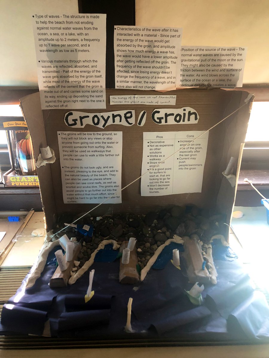 liv4science's tweet image. Today students used C. E. R. writing during the final stage of our project! Students evaluated other groups and then made a claim about the relative effectiveness of their model. Personally, I think they’re all great 🤩 #TeamMillburnNJ #MMSGrowth