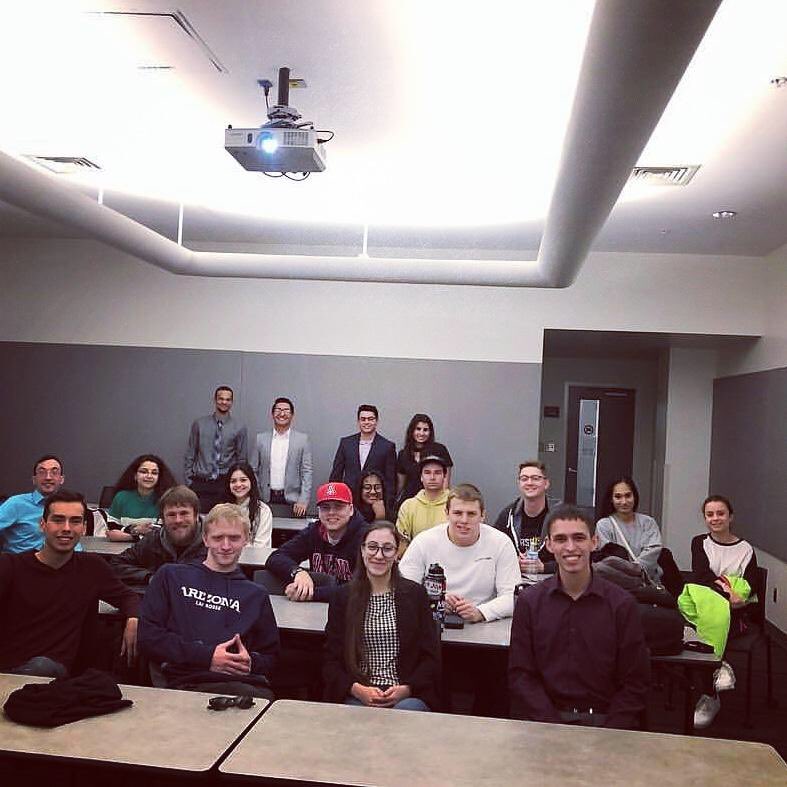 NwTucson's tweet photo. Partnering up with UofA Deca for the evening; much more in store! #StayTuned https://t.co/96IQBYvtT2
