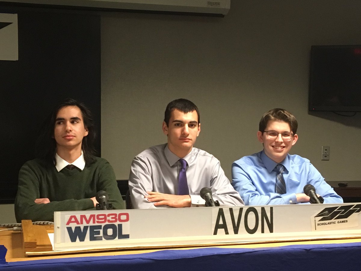 kd_buller's tweet photo. Check out the smartest team in town! Academic Challenge 2019! Wining match after match- GO EAGLES! 💛💜 https://t.co/3Xn9GBrit1