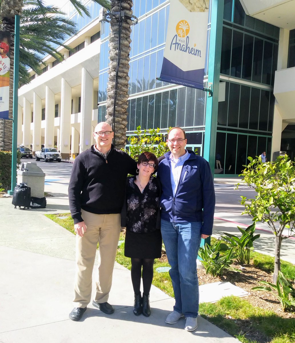 MorrisPelzel's tweet photo. #Pelzel family reunion at #ELI2019 in Anaheim, with @pbpelzel and Jeff Pelzel https://t.co/d5TSxjCMKU