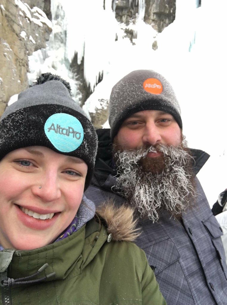 Great trip in <a href="/BanffNP/">Banff National Park, Parks Canada</a> <a href="/SkiLouise/">Lake Louise Ski Resort & Summer Gondola</a> #winterblitz2019 <a href="/JohnstonCanyon/">Johnston Canyon </a> <a href="/JeanetteDeBruin/">Jeanette DeBruin</a> <a href="/AltaPro_Bert/">Bert De Bruin</a>