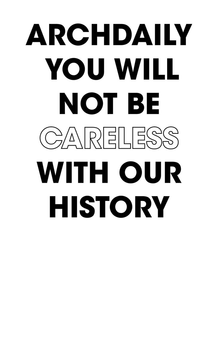These moments from being excited to see an article focused on the contributions of diverse architects, to utterly disgusted by the inaccuracies. <a href="/ARCHDAILY/">ArchDaily</a> you will NOT be careless with our history nor the legacies of our legends. Fix your egregious mistakes immediately.