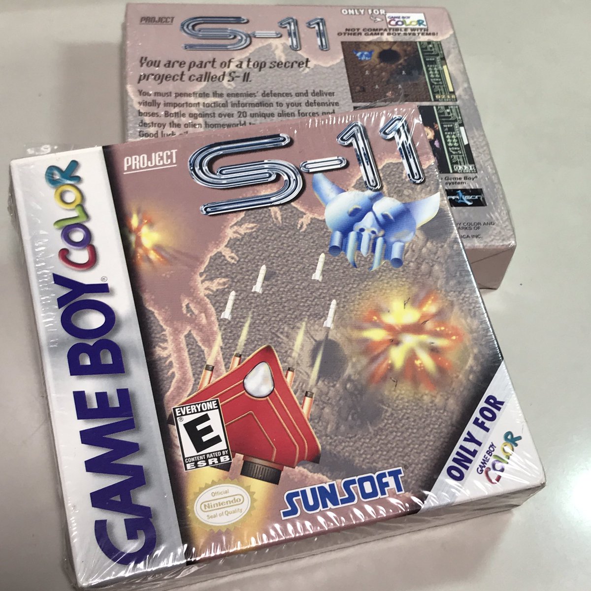 保存良好)Project S-11 北米版ゲームボーイカラー