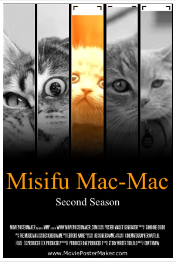 arkano's tweet photo. Apleke anuncia que emitira la segunda temporada de M3: Misifu Mac-Mac https://t.co/VTcIJDIIis