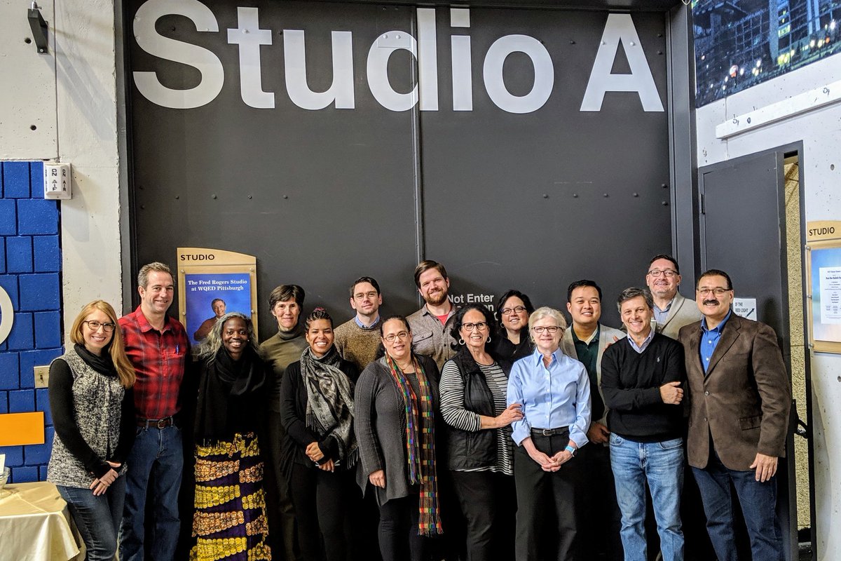 kannusahni's tweet photo. Very fitting to be at Mister Rogers' Neighborhood studio with the Kelly Strayhorn Theater board to plan the next phase of @KSTheater's leadership at the intersection of arts, culture and community development in East Liberty and beyond! #TogetherWeBuildCommunity https://t.co/AYghMsUc6f