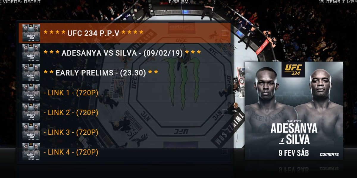 watch ufc 234 online free