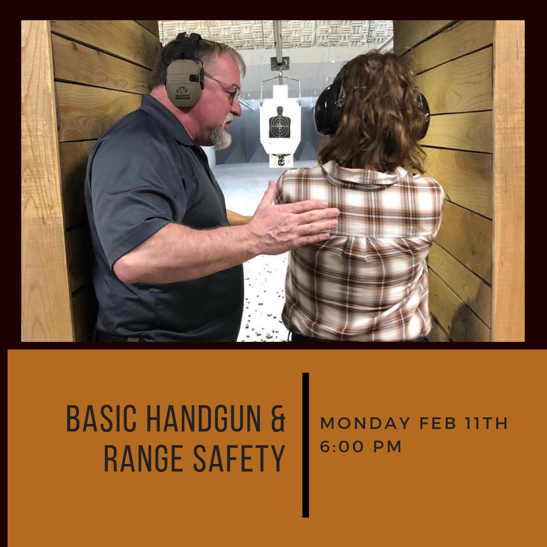 StockandBarrel's tweet image. 2 Spots Left for Monday’s class! - If you’re new to shooting or just need refresher this is the perfect class to learn the basics! bit.ly/2ROmxyI

#rangesafety #guns #gunsafety #shooting #range #training