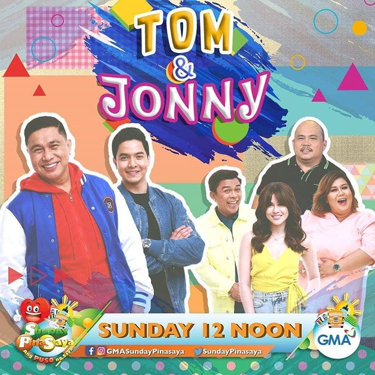 Kilalanin si TOM AND JONNY at kung anong klaseng katatawanan ang ihahatid nila. Dito lang BUKAS sa Sunday PinaSaya! #SPSAllNewPasabog
<a href="/aldenrichards02/">Alden Richards</a> 😚💕
©️ gmasundaypinasaya IG Update 

#ADNPicnicFunDay