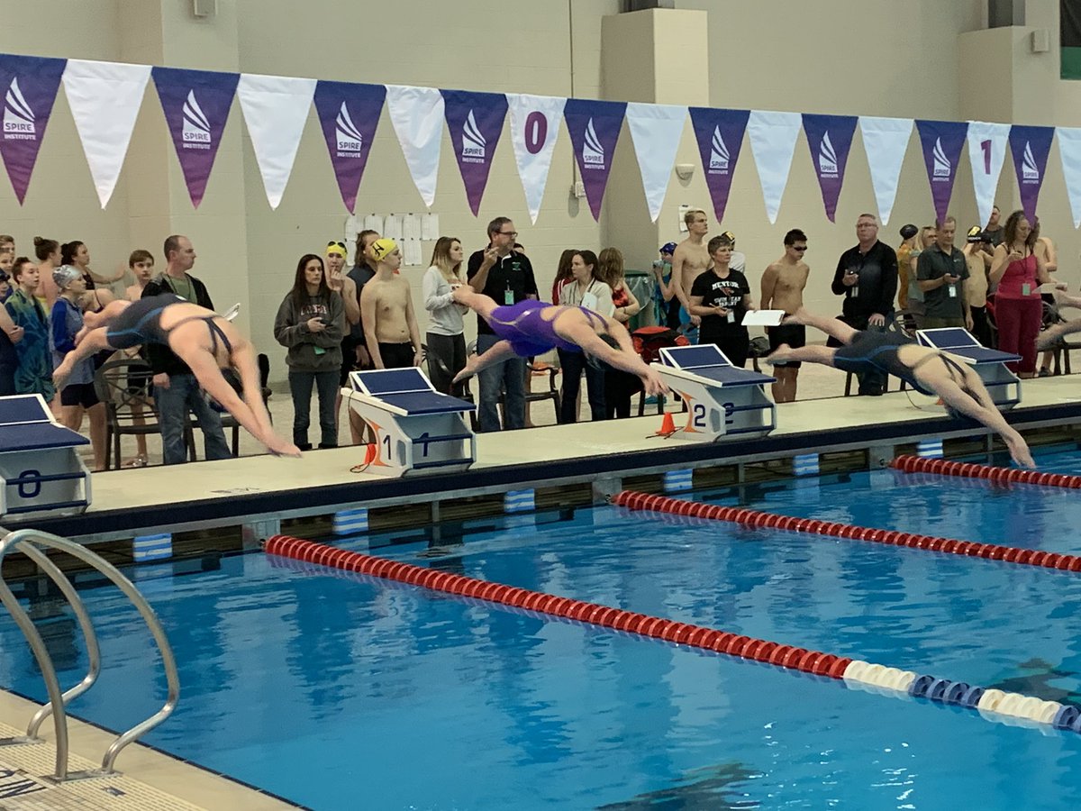 mentorswimming's tweet photo. Mentor girls finish 2nd of 16 as sectional runners up!  Mentor boys finish 5th of 14!  Swimmers combine for 71 season best times!  15 swimmers advance on to districts!  Proud of the hard work to represent Mentor!  Looking forward to District races at CSU next Sat!  #OnceACard https://t.co/dsCXeX0UNH