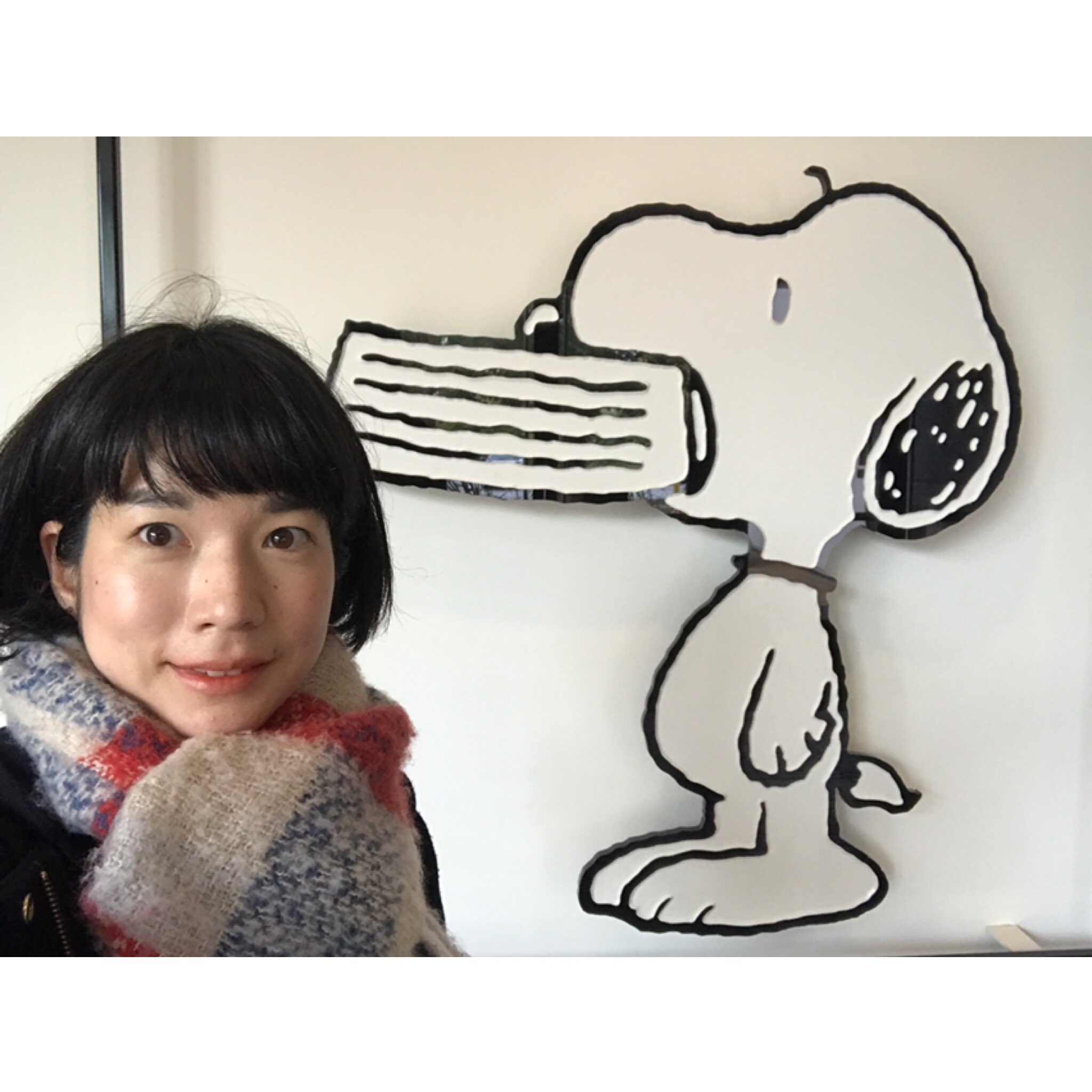Yoshimi Marina Sf Indiefest参加のためサンフランシスコに来てます 監督たちより一足お先に着いて今日は スヌーピーファンの聖地 サンタローザのシュルツミュージアムへ シュルツさんがよく食べてたというツナサンドも食べましたっ 映画センターライン