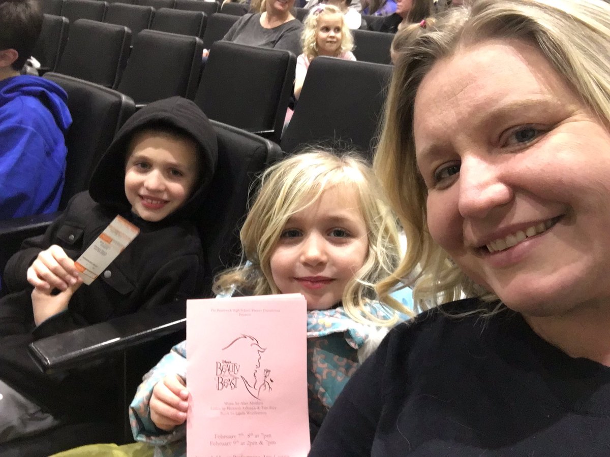 Date night with my kids to see Beauty and the Beast! Break a leg <a href="/BHSChoirs_OH/">BHS Choirs - OH</a> <a href="/BrunswickHSBand/">BrunswickHSBands</a>