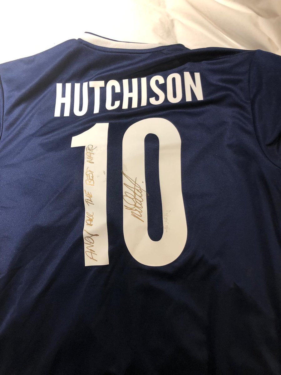 <a href="/donhutch4/">Don Hutchison</a> quality 50th birthday present for committee member <a href="/AndyRomer6/">Andy</a> from <a href="/StarSixes/">Star Sixes</a> Glasgow. 👍
