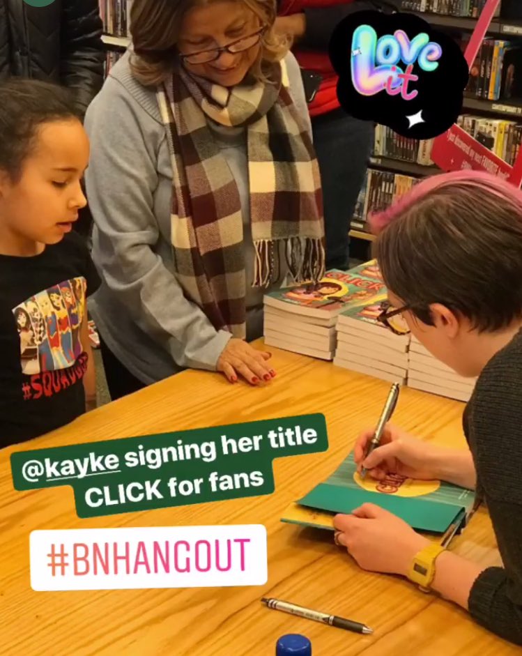 Thanks to B&N for inviting me to be a part of the #BNHangout today! I had so much fun 💕