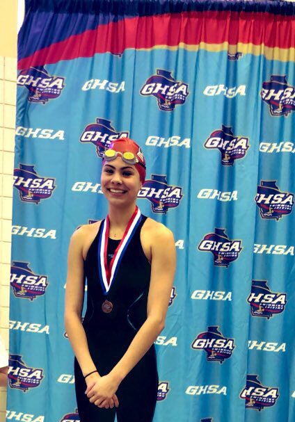 miltonswim's tweet photo. Melissa Luetgers with a 3rd place finish in the 50 freestyle... and a NEW SCHOOL RECORD!!! #freshman #podium #reptheM 🥉 https://t.co/5eJj7ysUhW