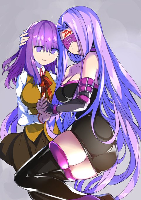 桜とライダー、この二人が好きです 