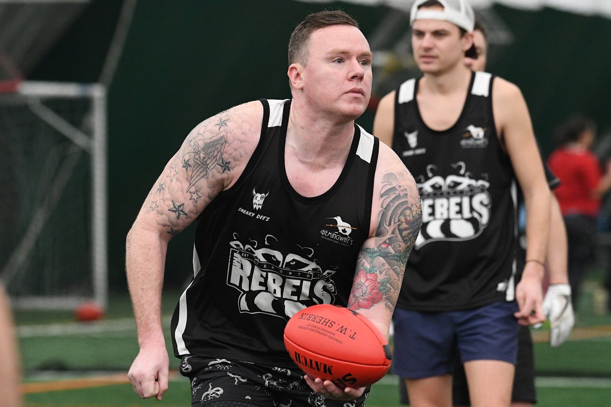 AflOntarioPhoto's tweet photo. Photos from Rebels training session this afternoon are posted
https://t.co/Tvy00vZwuA https://t.co/ZglGF90Lwh
