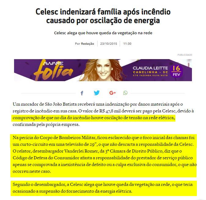 notavel's tweet photo. Muitos minimizando a hipótese de a tragédia ter começado por oscilação ou quedas de energia. Poucos procuram a justiça e nem tantos casos são registrados. Abaixo dois casos judiciais em que a concessionária foi condenada por incêndio decorrente de queda ou oscilação elétrica: https://t.co/5o0a2MhKnG