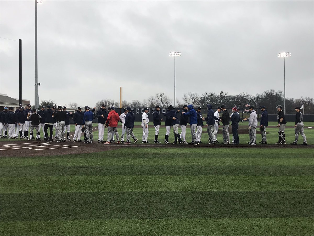DBU_Baseball's tweet photo. Great afternoon with our Patriots in the Pros! Special thanks to all the guys who made it back to campus for the game. #DBUisHome https://t.co/pFjW1JA1HJ