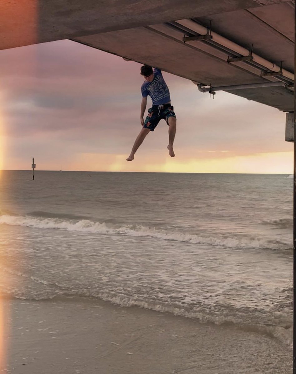 Just hangin’ out. ☀️🌊#ClearwaterBeachFL