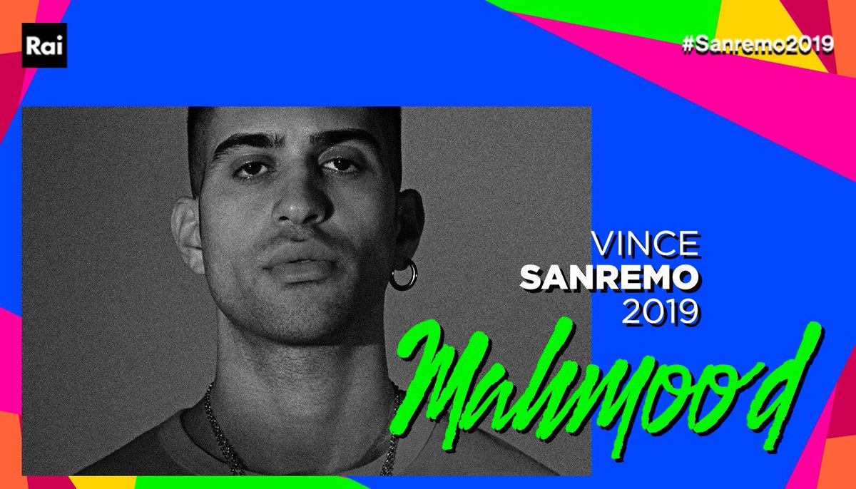 Vince #Sanremo2019 “Soldi” cantata da @Mahmood_Music 💐
@RaiRadio2 @RaiPlay @Raiofficialnews @RaiNews