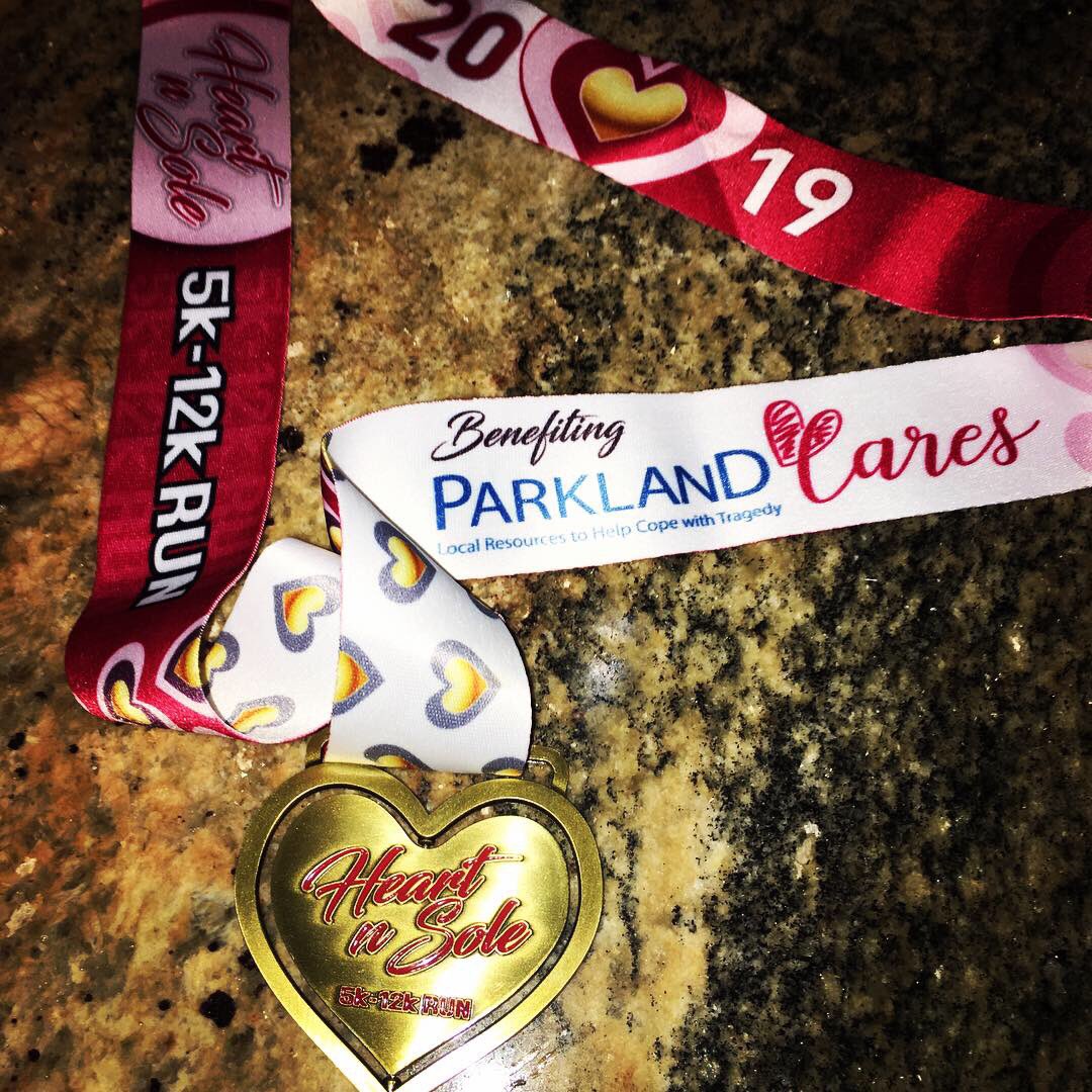 Another great event supporting the MSDStrong community &amp; Parkland Cares at the Heart-N-Sole 5K 12K Run #mentalhealthawareness #msdstrong❤️🦅❤️ #parklandcares <a href="/ParklandFLCares/">Parkland Cares</a>
