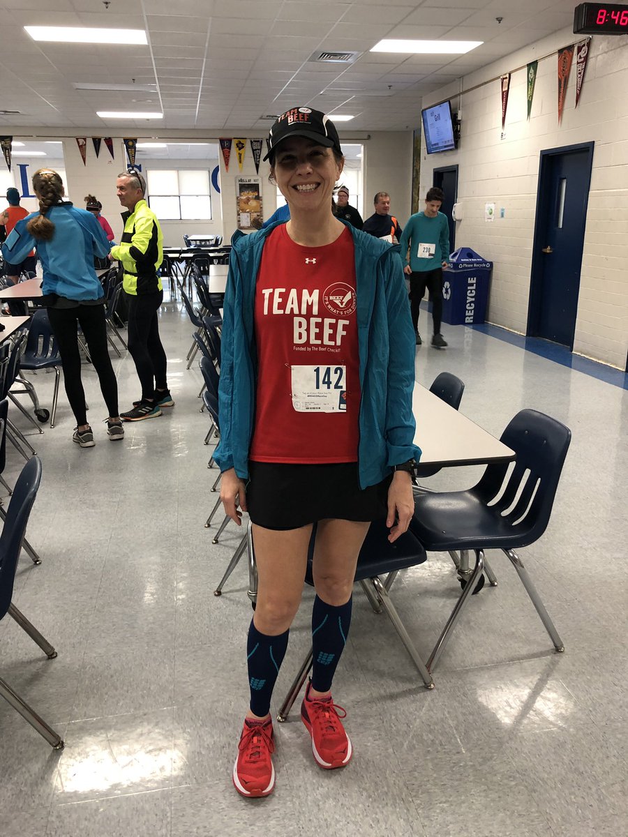 klsruns's tweet photo. Great day at the Knights of Columbus ten miler. Thanks @PeninsulaTrack for a great job managing the race! And Go Northeast Team Beef!! @NortheastBeef @teambeefusa #beeffuelsme https://t.co/qS0v59Vaxs