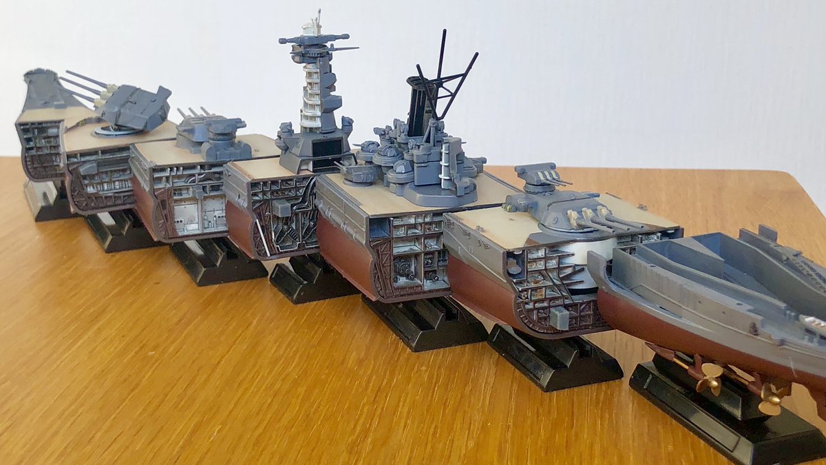 1/700 戦艦大和 近代化改修 架空史 戦艦大和 1/700 ペーパークラフト