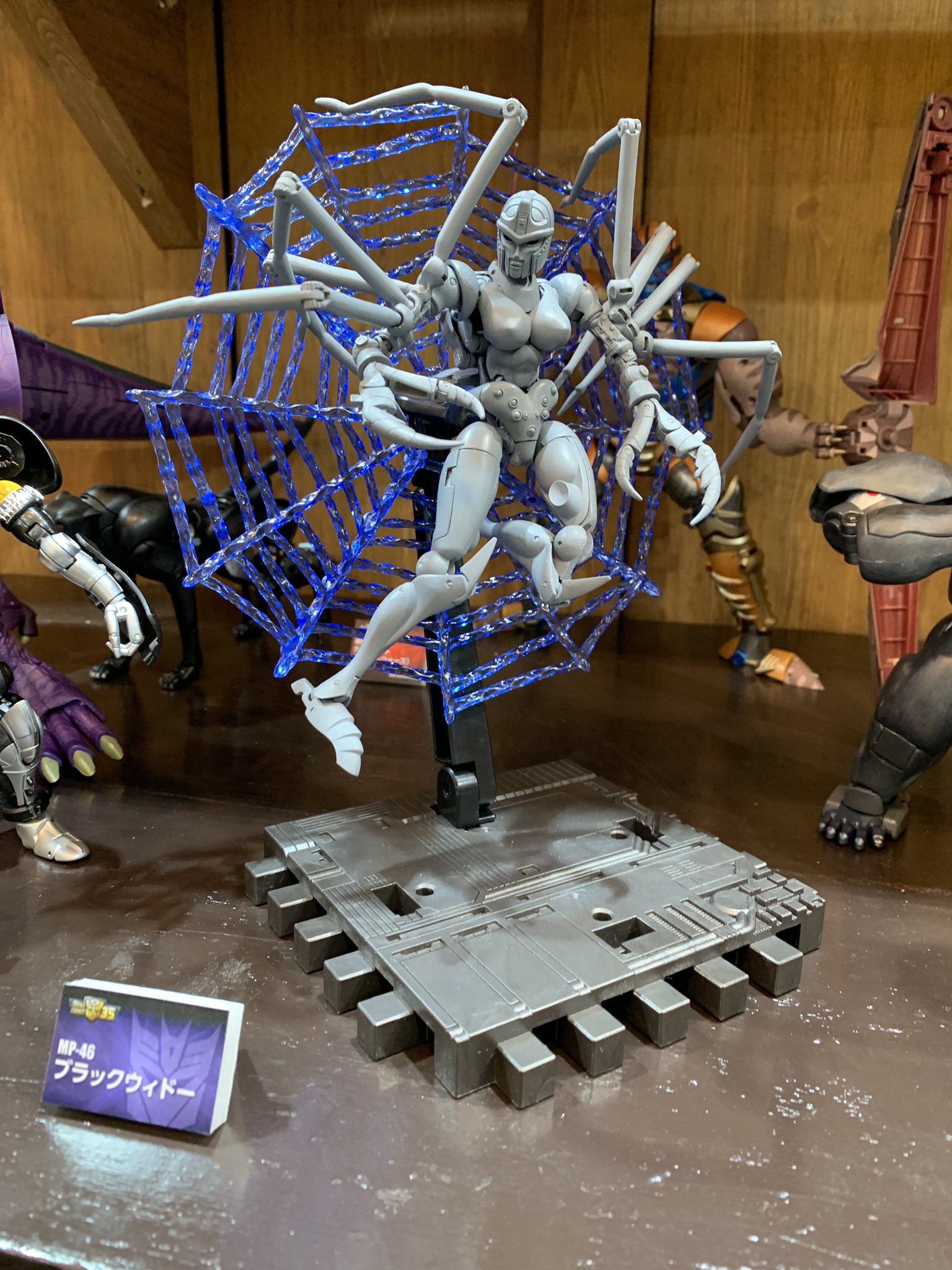 Transformers News: Re: Masterpiece MP-46 Blackwidow (Beast Wars), A.K.A. Blackarachnia Transformers News: Re: Masterpiece MP-46 Blackwidow (Beast Wars), A.K.A. Blackarachnia