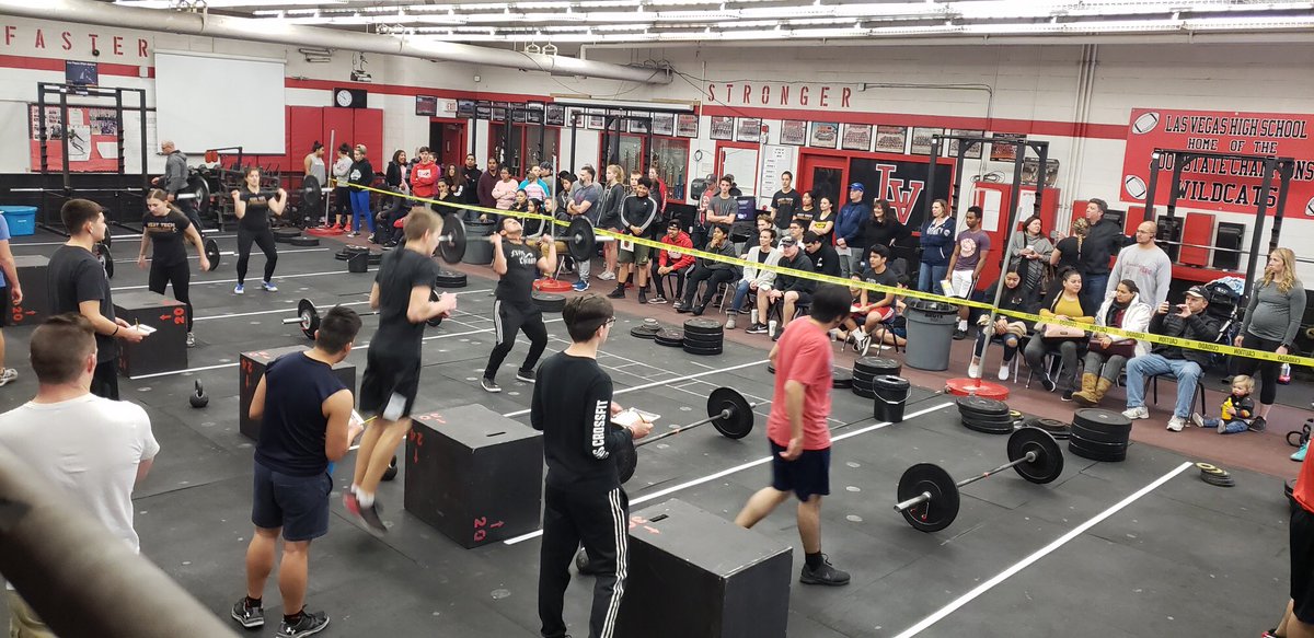 Shout out to the LVHS Crossfit athletes!