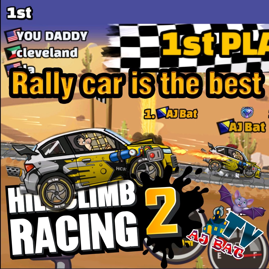 AJ Bat on X: Hill Climb Racing 2 Rally Car is The Best