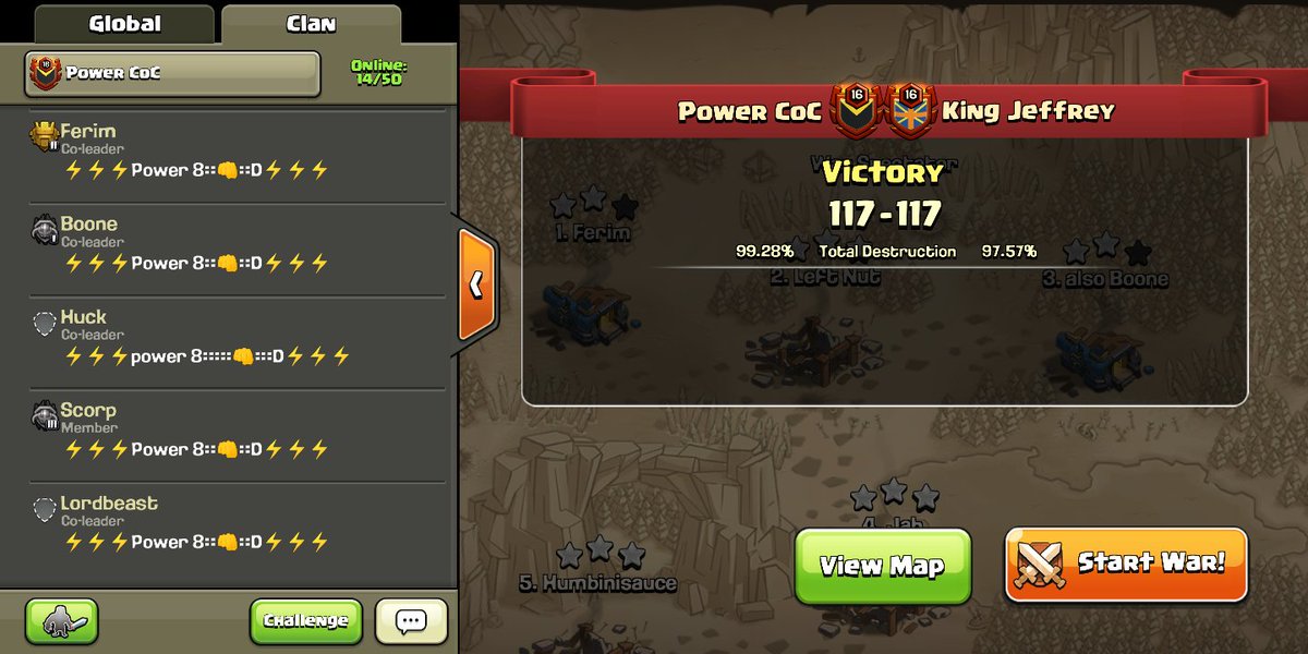 Power CoC tweet media