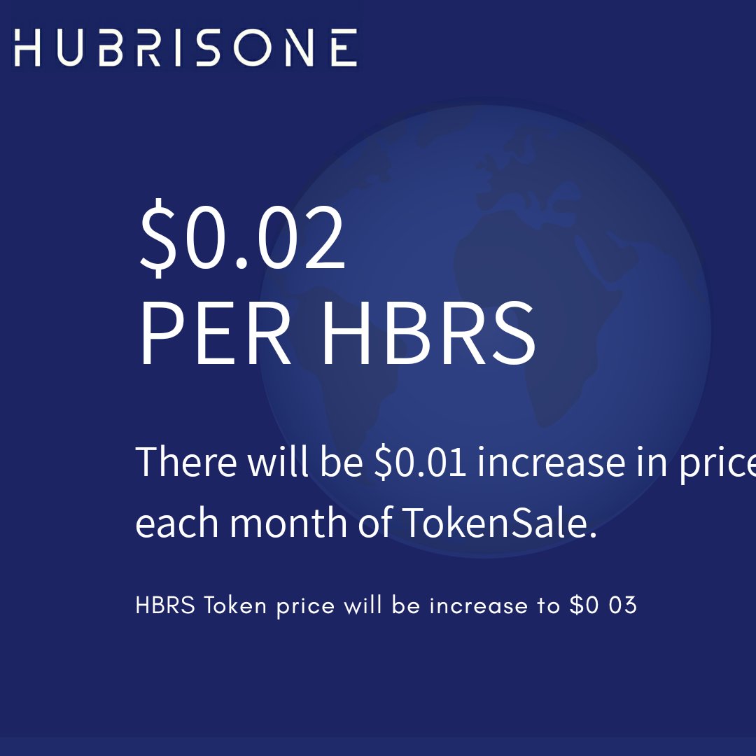 HubrisOneX's tweet photo. 🎁 40% Bonus is live! If you missed the last bonus opportunity, you can buy tokens today at $0.02 and receive a fresh 40% bonus on your token purchase. 

The 40% bonus is only live for 15 days and expires on the 23rd February. 

Buy here: https://t.co/L0HU4Skdxl

#ico #Blockchain https://t.co/anmBd6SG5O
