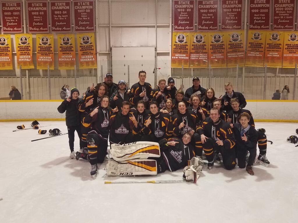 With a 5-4 OT winner vs Jackson the boys clinch at least a share of the SEC White league title. Congrats!