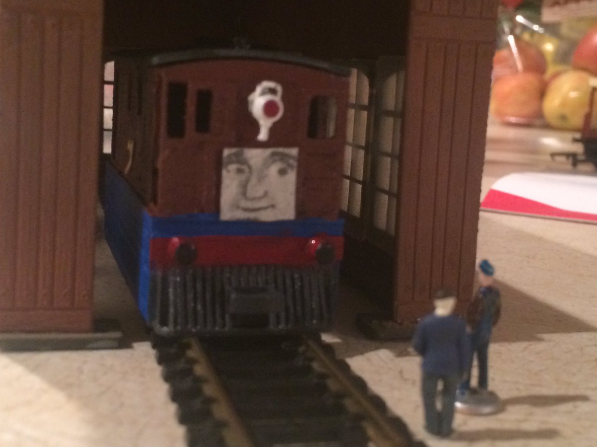 GWRModeller's tweet image. I just almost finished my Rws Toby using @2a_rail  ‘s 3d print from shapeways. I loved the results