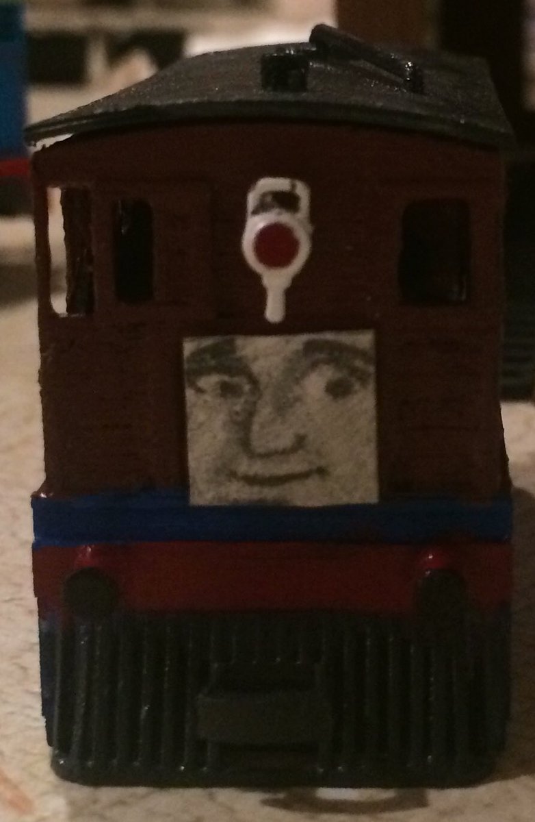 GWRModeller's tweet image. I just almost finished my Rws Toby using @2a_rail  ‘s 3d print from shapeways. I loved the results