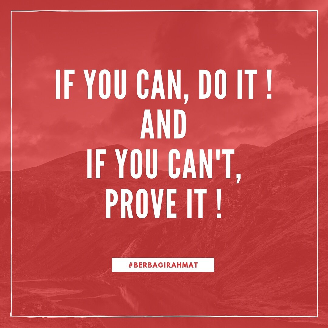 MasMath13's tweet image. Kadang pemikiran "saya-tidak-bisa"  terhadap pekerjaan apapun perlu kita kaji ulang, harus kerja keras, kerja cerdas, dan berulang-ulang.