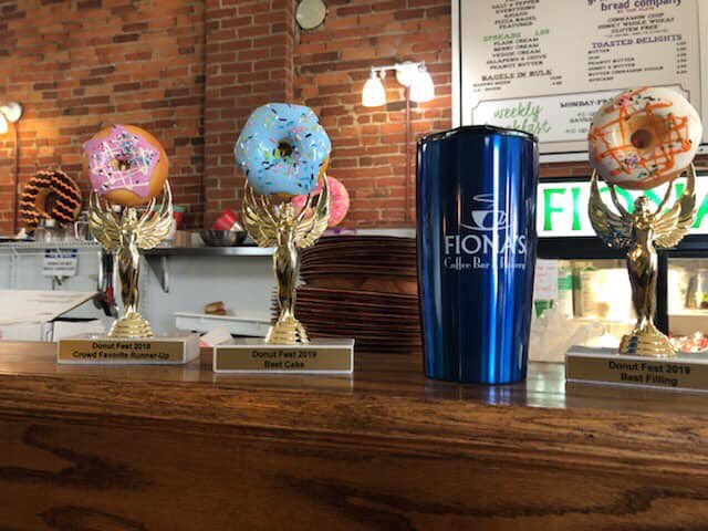 FionasCoffeeDTW's tweet photo. Loved representing @WilloughbyOH at Donutfest today ... Thanks to @RedSpaceEvents for hosting!! 1st Place In “Best Cake Donut” and 1st Place In “Best Filling” #minidonuts #dtw #cornercoffeeshop https://t.co/H9GN75DxS7